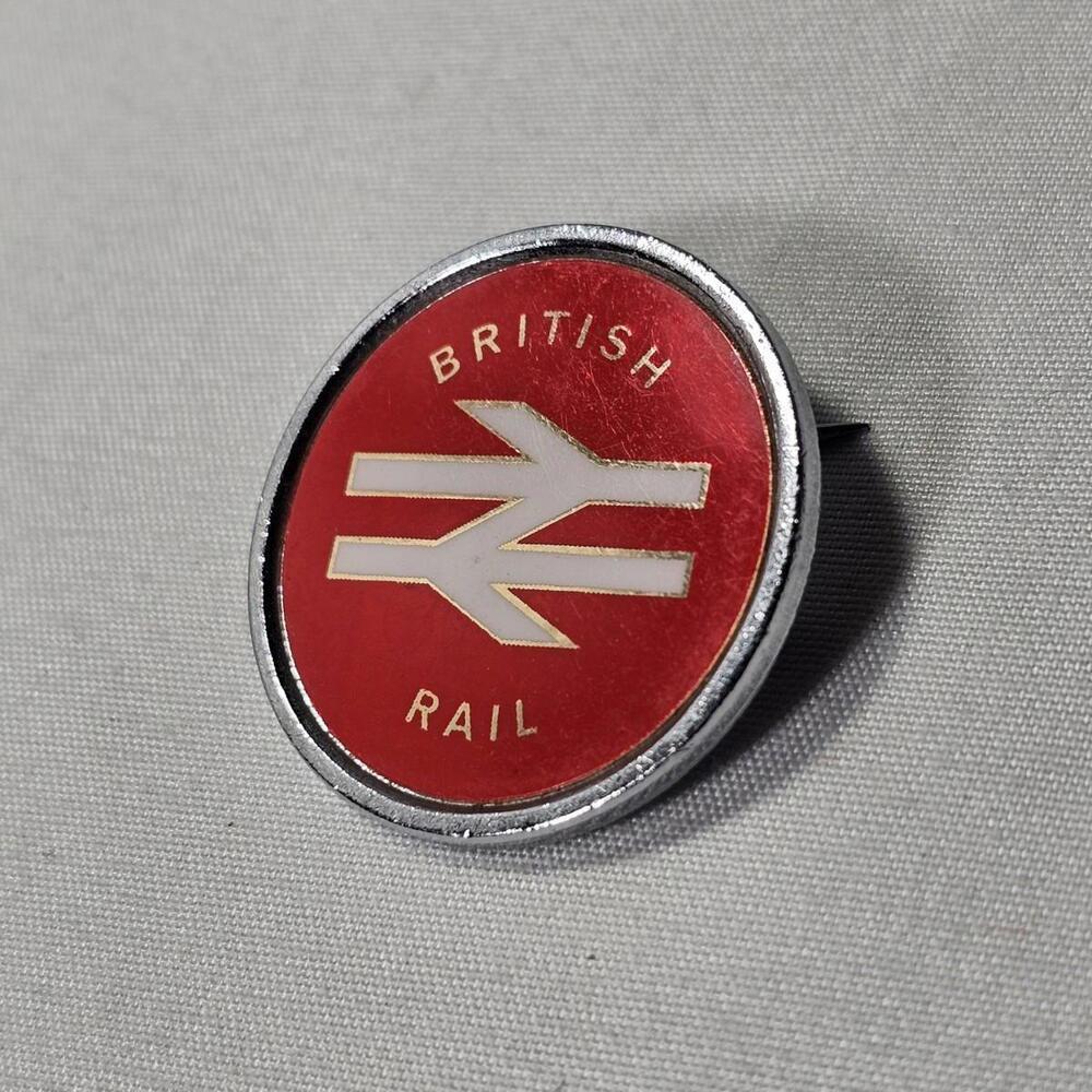 Vintage British Rail Trains Enamel Logo Badge Railwayana Travel Lapel Hat Pin - Picture 3 of 6